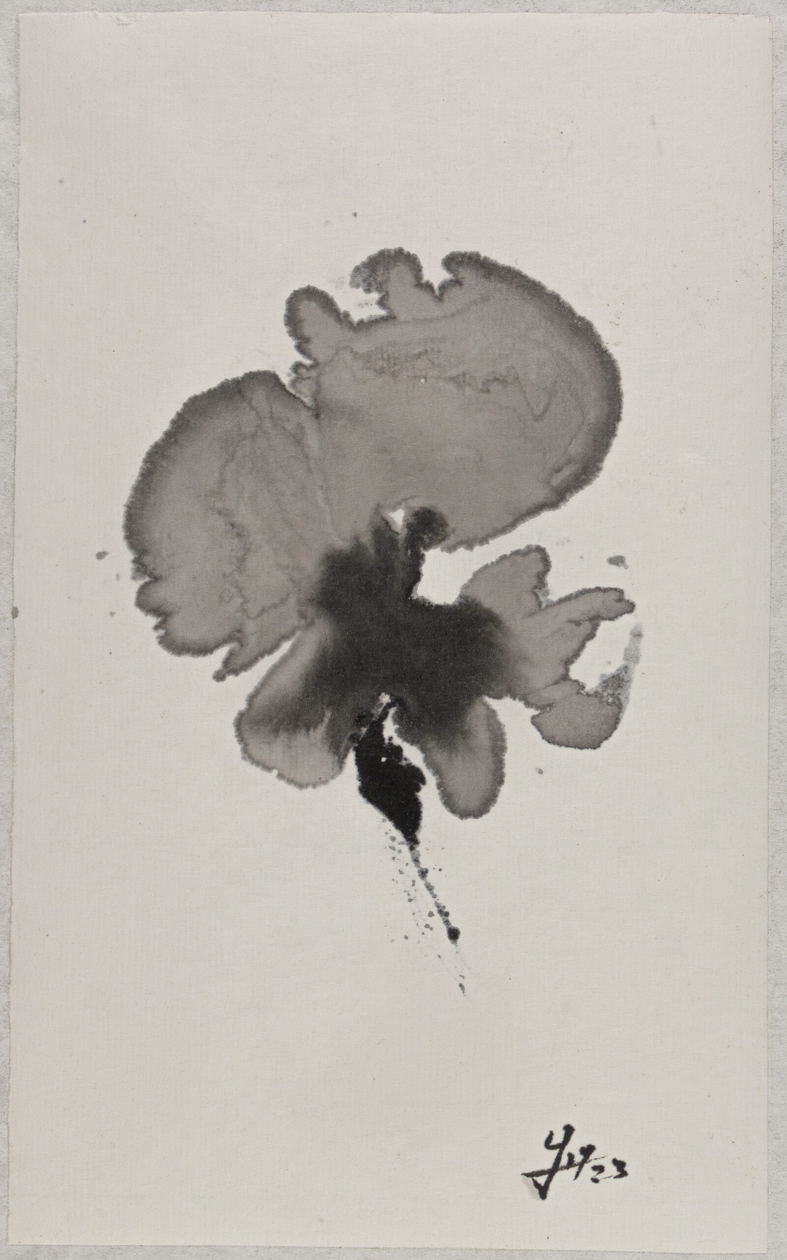23NB Encre sur papier / 2023 / 11x18.5cm