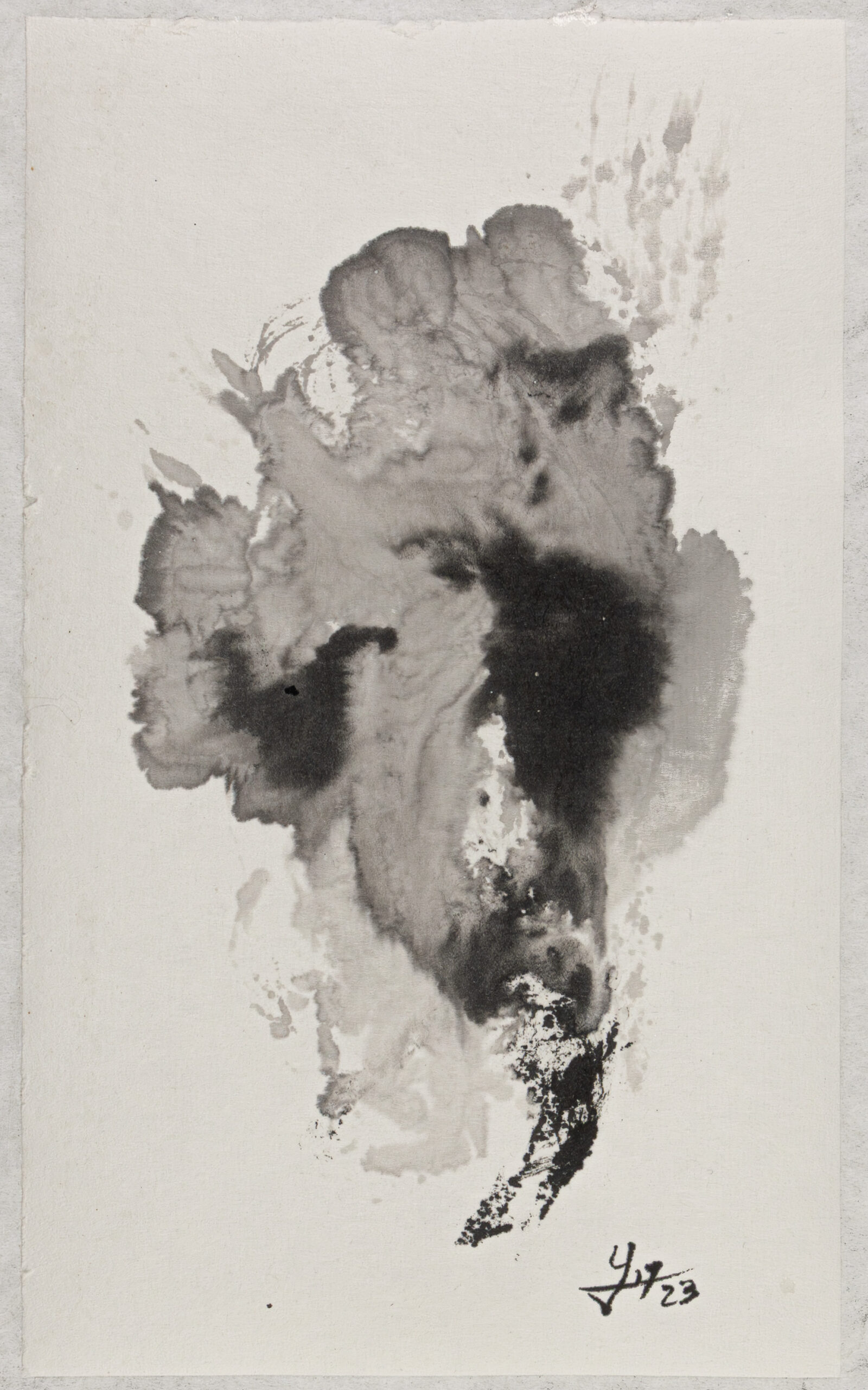 23NB Encre sur papier / 2023 / 11x18.5cm