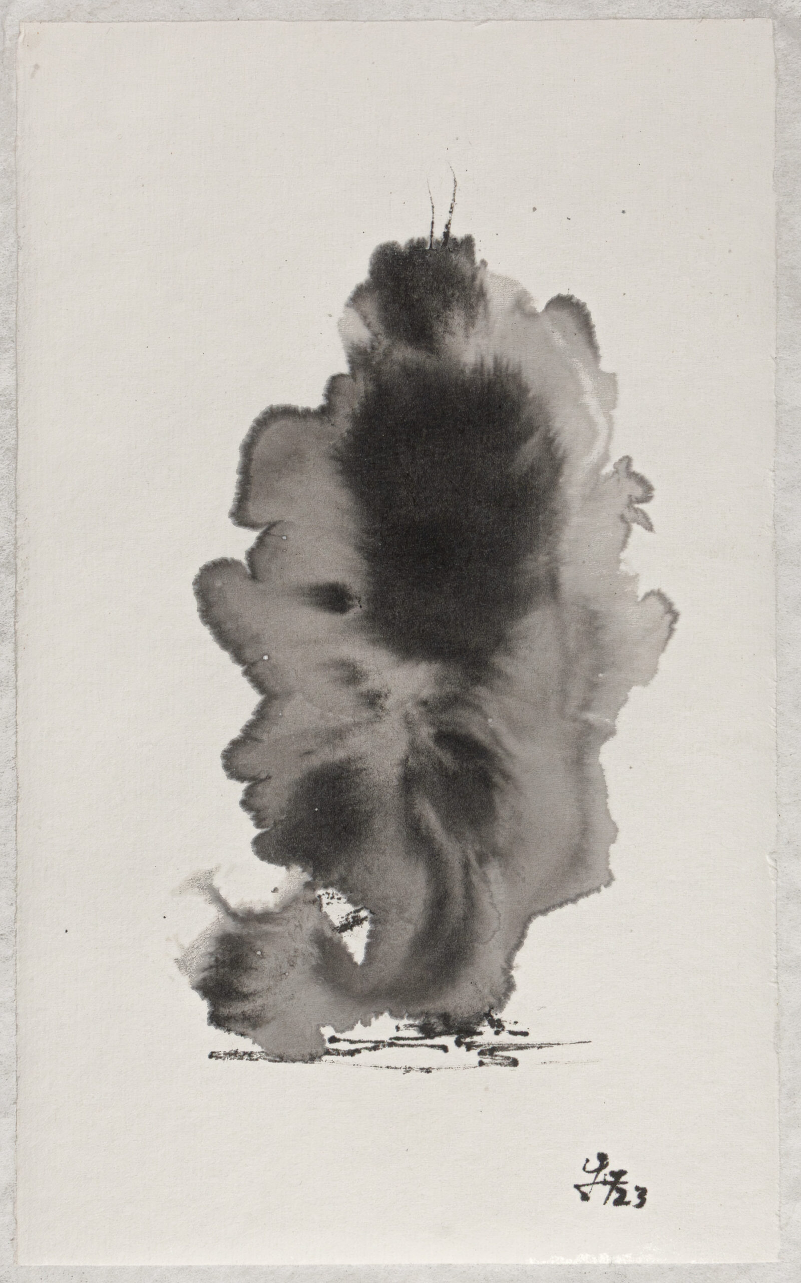 23NB Encre sur papier / 2023 / 11x18.5cm
